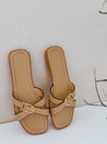 Női flip-flopok BELICCA khaki Dstreet ZY0979