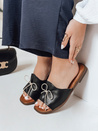 Női flip-flopok masnival KISSBOW fekete Dstreet ZY0756_2