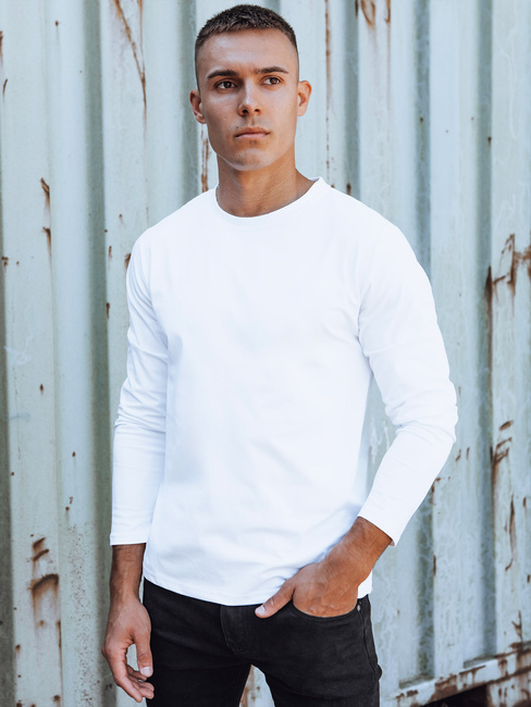 Férfi fehér hosszú ujjú Dstreet LX0579