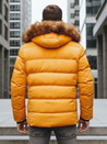 Férfi téli dzsekik sárga Dstreet TX4162