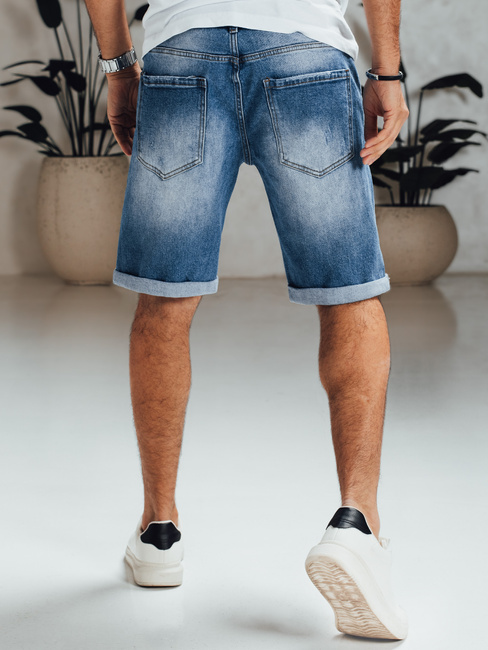 Férfi farmer rövidnadrág kék Dstreet SX2562