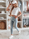 Női skinny farmer BLINGBLING kék Dstreet UY2451 Dstreet UY2451