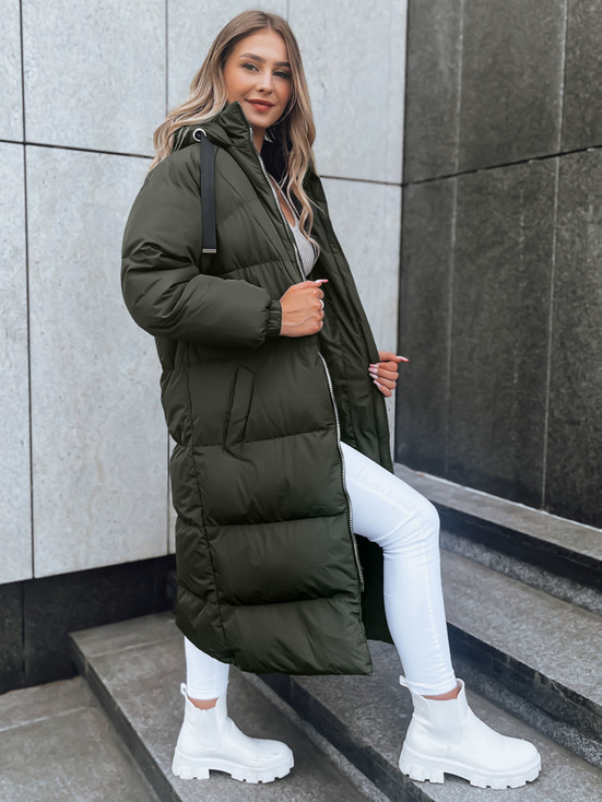 Női télikabát COZYSEASON zöld Dstreet TY3760 TY3760