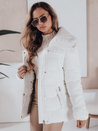 Női steppelt kabát WINTERGIRL fehér Dstreet TY4934 TY4934