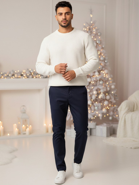 Férfi tengerészkék nadrág Dstreet UX4411z