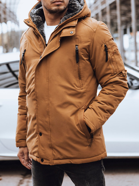 Férfi téli dzseki Szín Bézs DSTREET TX4600