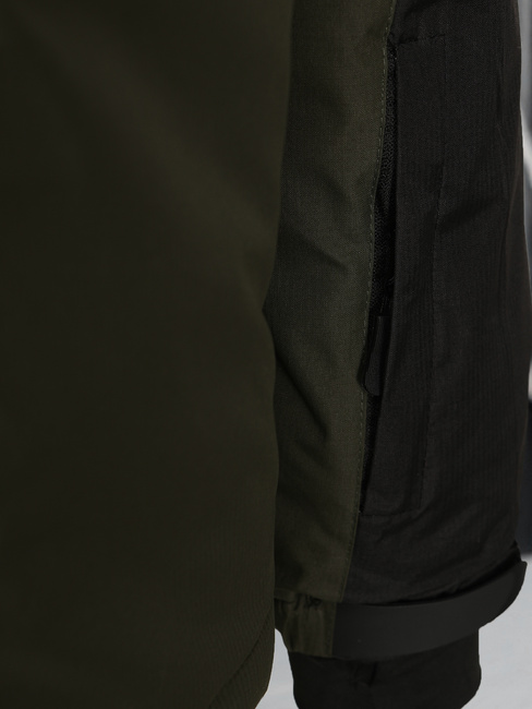 Férfi narciarksa zöld kabát Dstreet TX5128