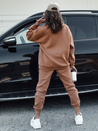 Női tréningruha szett ARIELLA PREMIUM mokka Dstreet AY1097
