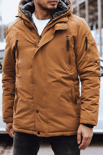 Férfi téli dzseki Szín Bézs DSTREET TX4600
