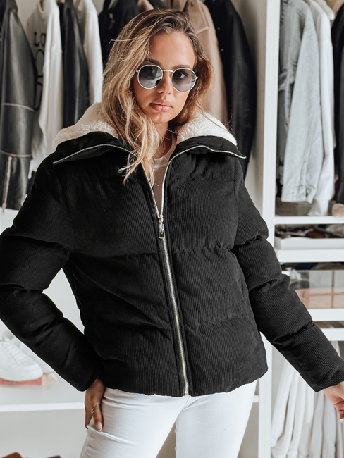 Női télikabát TRENDYGLAM fekete Dstreet TY4357