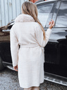 Női bunda bézs Dstreet TY5278 TY5278