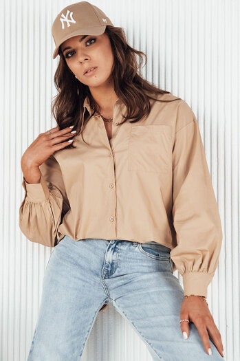 Női ing KLARA camel Dstreet DY0371