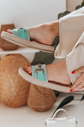 MISSWAVE női flip-flop zöld Dstreet ZY0949 ZY0949