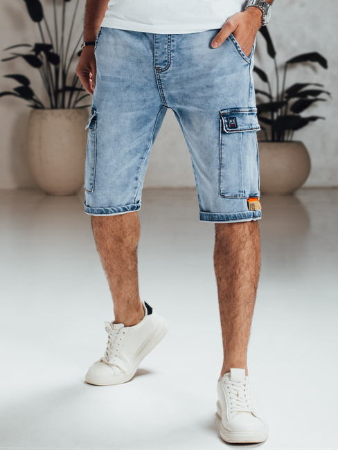Férfi farmer rövidnadrág kék Dstreet SX2553