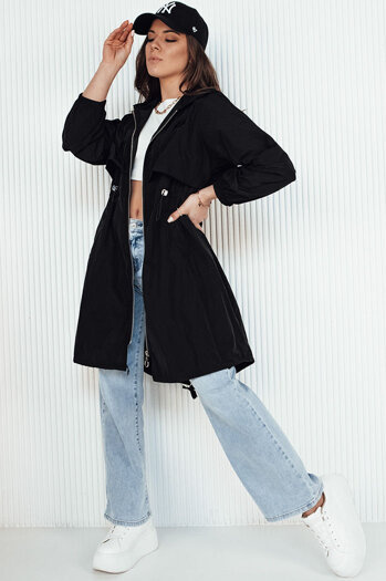 Női parka dzseki WOLINA fekete Dstreet TY4154