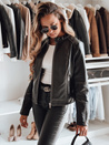 Női bőrdzseki LOVEBIKER fekete Dstreet TY4964 TY4964