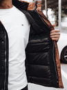 Férfi télikabát fekete Dstreet TX4599
