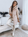 Női steppelt mellény GAMIS bézs Dstreet TY3293