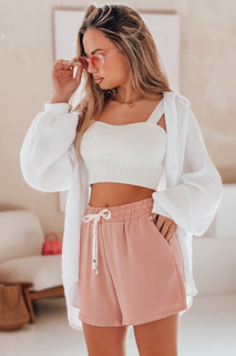 Női rövidnadrág HOT VIBE rózsaszín Dstreet SY0443