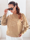 Női oversize pulóver CALIFORNIA DREAM Szín Bézs DSTREET BY1194