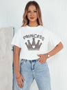 Női póló PRINCY fehér Dstreet RY2390_2