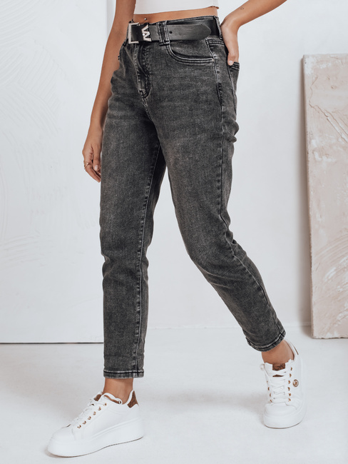 Női mom fit farmer fekete Dstreet UY2740 UY2740