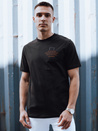 Férfi fekete póló Dstreet RX5528