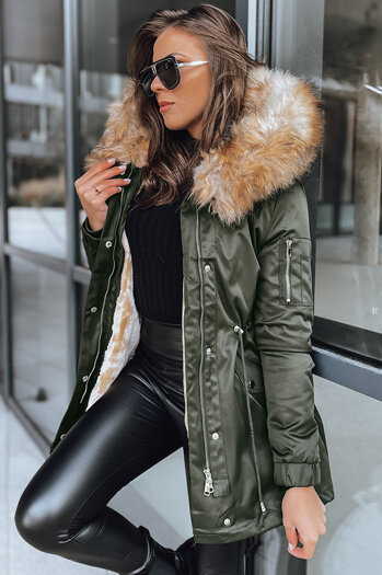 Női parka GARNET Szín Zöld DSTREET TY3945