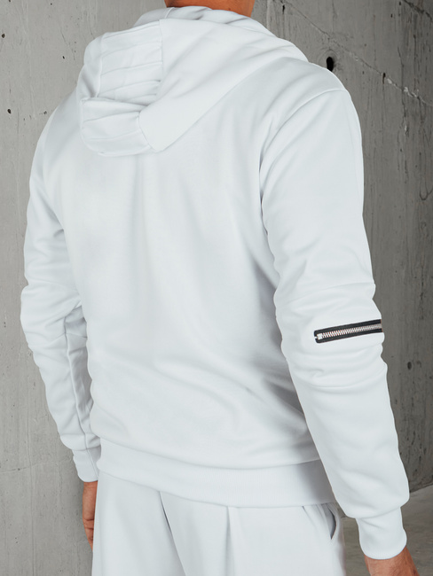 Férfi fehér tréningruha Dstreet AX0813