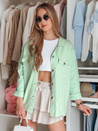 Női oversize póló kabát OVERBOR menta Dstreet TY4891_1