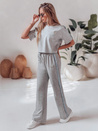 Női oversize edzőruha szett SPORT LIKE szürke Dstreet AY1145 AY1145