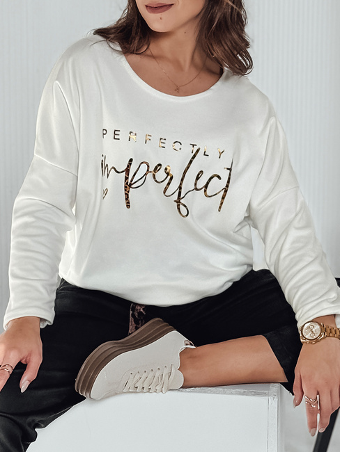 Női túlméretezett blúz PERFSTYLE fehér Dstreet RY2665