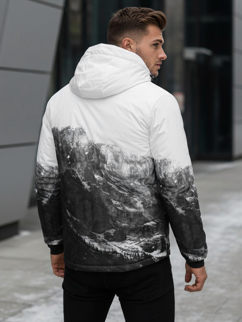 Férfi téli sí dzseki fekete Dstreet TX5124