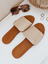 Női CHICBASE flip-flop bézs Dstreet ZY0937 ZY0937