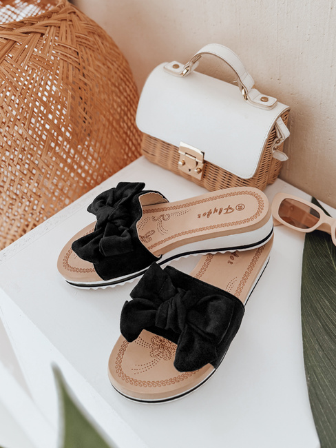 Női LOVESLIDE flip-flopok fekete Dstreet ZY0995