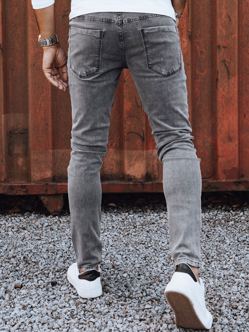 Spodnie męskie jeansowe jasnoszare Dstreet UX4233