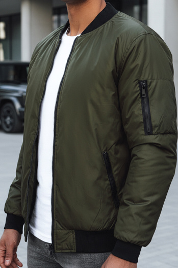 Zöld férfi bomber dzseki Dstreet TX4425