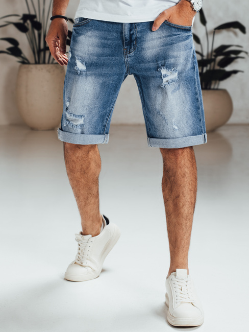 Férfi farmer rövidnadrág kék Dstreet SX2562