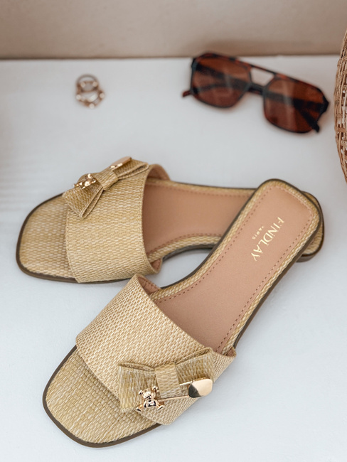 Női flip-flop TEDDYLUXE bézs Dstreet ZY0955 ZY0955