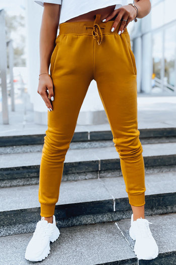 Női szabadidőnadrág FITS camel színben UY0552