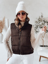 Női steppelt mellény URBANELLE barna Dstreet TY4970 Dstreet TY4970