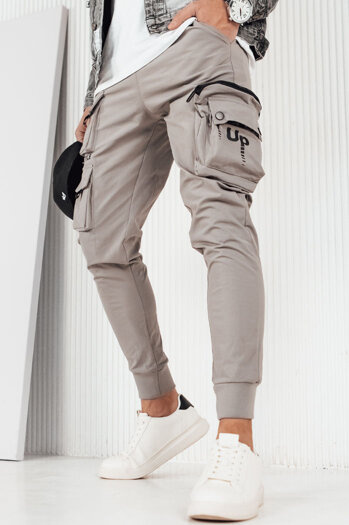 Férfi oldalzsebes nadrág Szín Szürke DSTREET UX4156