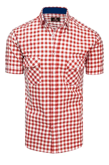 Férfi rövid ujjú ing Szín Sokszínű DSTREET KX0955