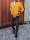 Camel férfi bomber dzseki Dstreet 3825_4