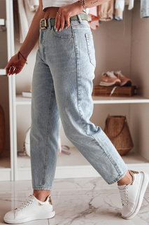 Női farmer mom fit nadrág JEANMOM kék Dstreet UY2421