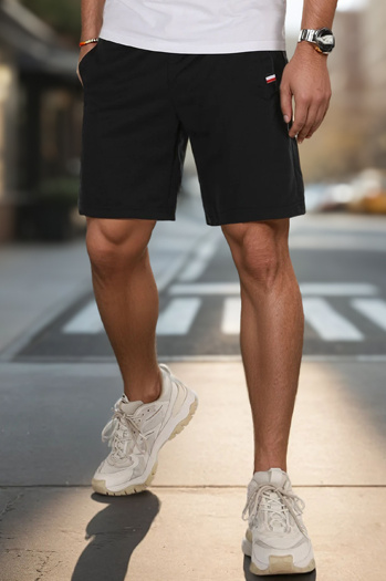 Férfi fekete tréningnadrág Dstreet SX2486