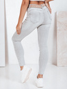 Női farmer skinny nadrág szürke Dstreet UY2811 UY2811