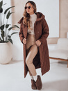 Női télikabát LIKEMIRA steppelt barna Dstreet TY4927
