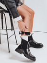 LUXIBOOTS női platform csizma fekete Dstreet ZY1020 ZY1020