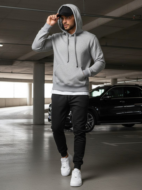 Férfi melegítőnadrág fekete színben UX2395